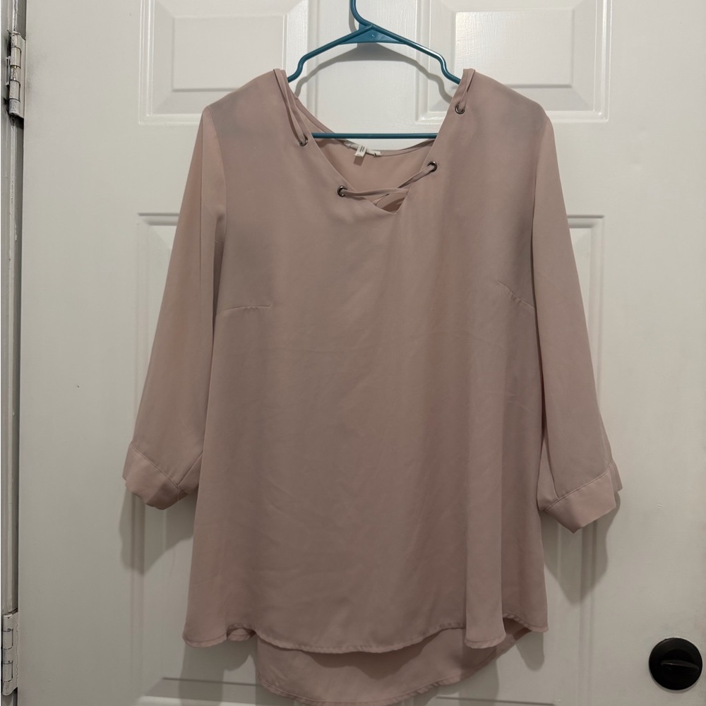Maurices Soft Pink Blouse